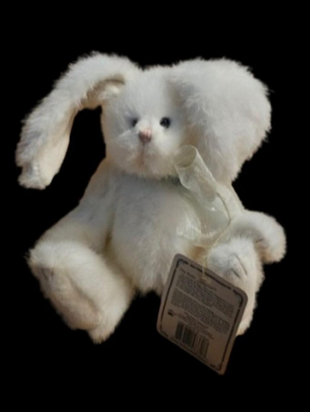 NWT Boyds Bears & Friends White Bunny 8.5 "Stellina Hopswell" 9-inch